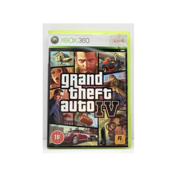 JEU XBOX 360 GTA 4 IMP UK