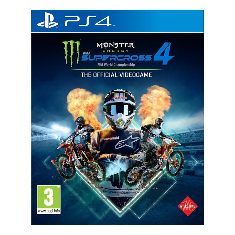 JEU PS4 MONSTER ENERGY SUPERCROSS 4