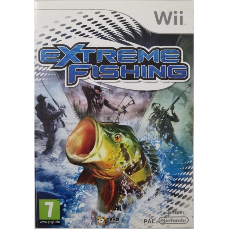 JEU WII SHIMANO XTREME FISHING