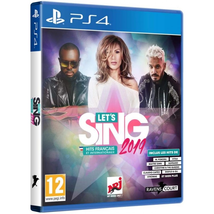 JEU PS4 LET S SING 2019: HITS FRANCAIS ET INTERNATIONAUX