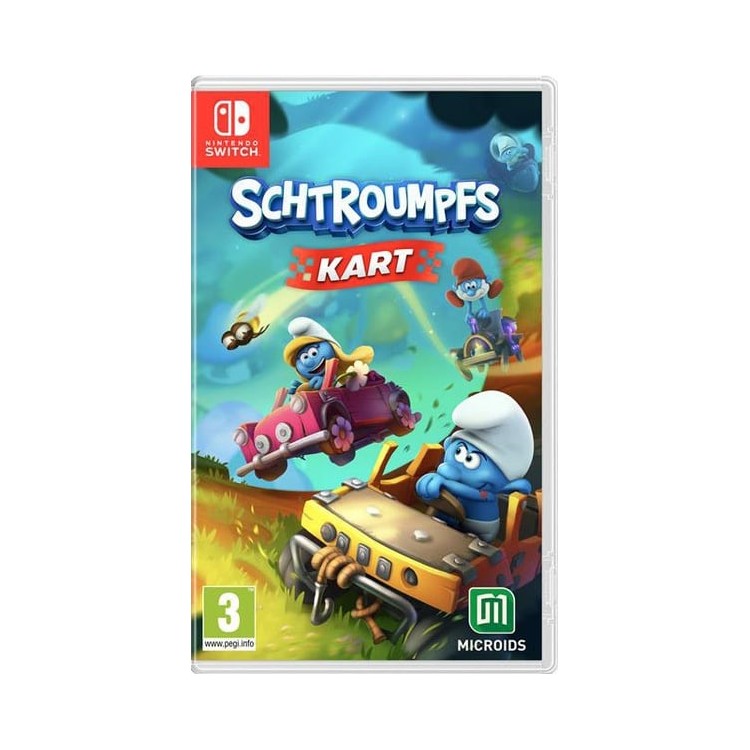 JEU SWITCH SCHTROUMPFS KART TURBO EDITION