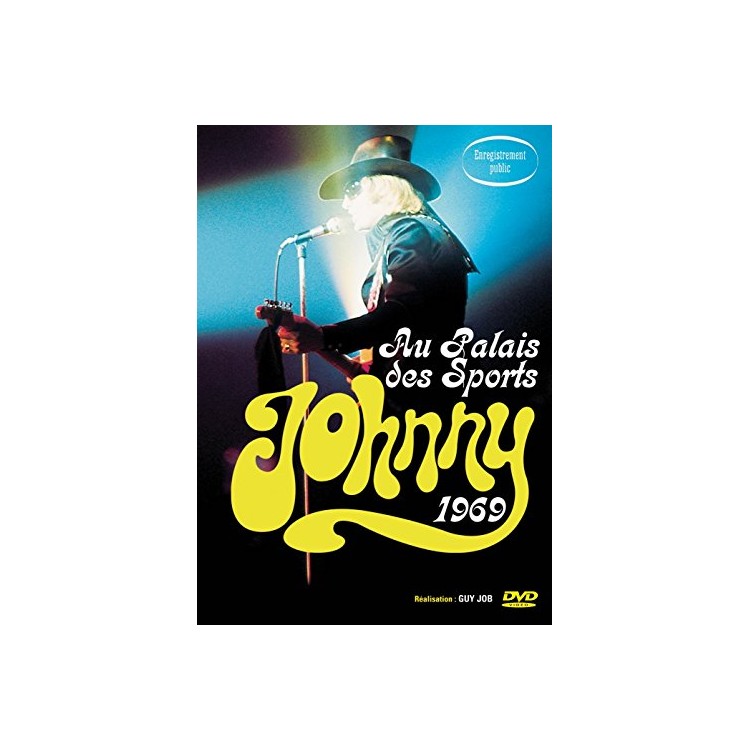 DVD JOHNNY HALLYDAY PALAIS DES SPORTS 1969