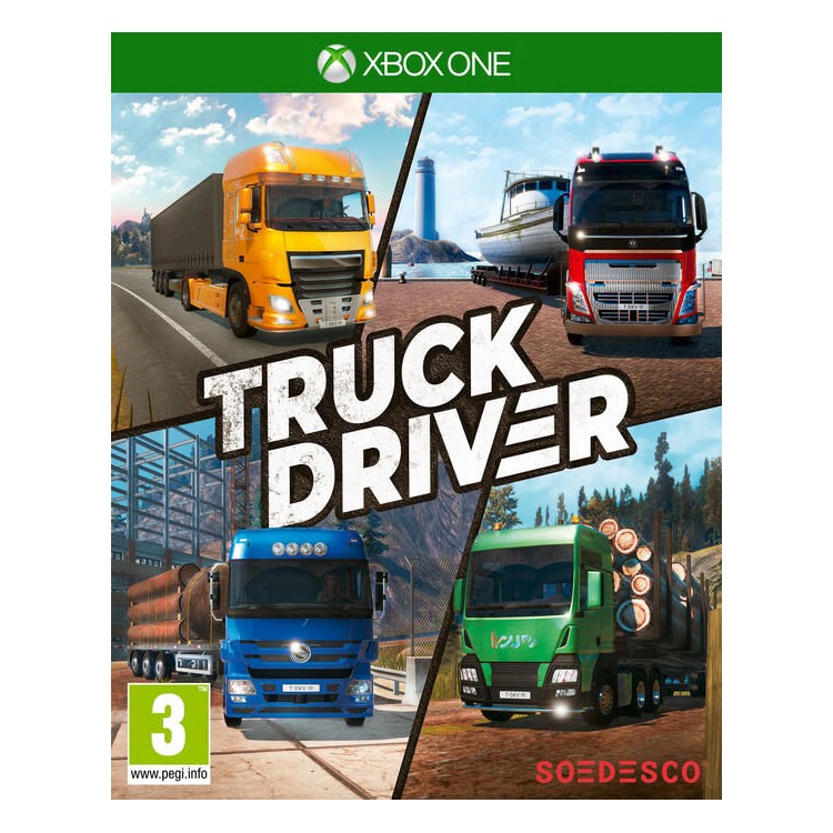 JEU XBOX ONE TRUCK DRIVER