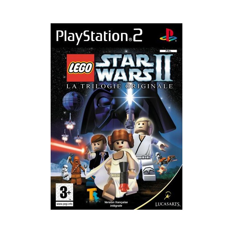 JEU PS2 LEGO STARWARS 2 LA TRILOGIE ORIGINALE SANS NOTICE