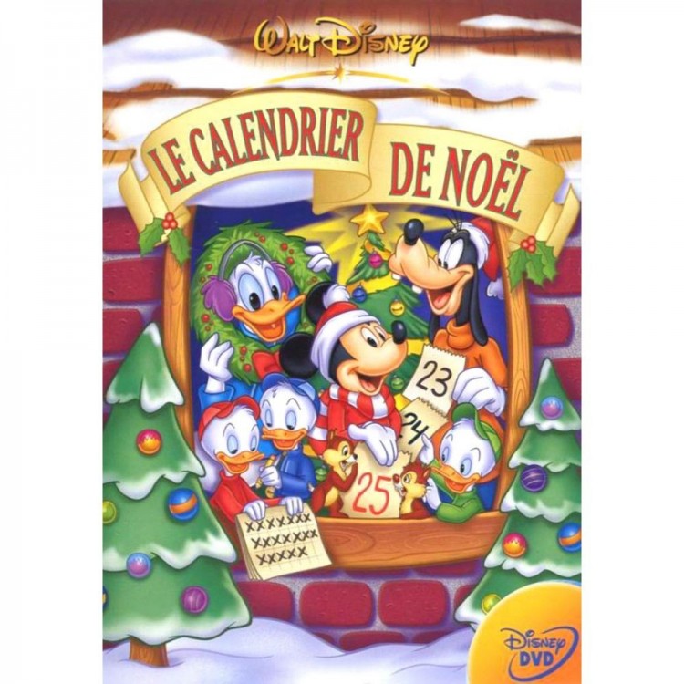 DVD DISNEY LE CALENDRIER DE NOEL