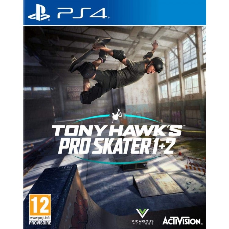 JEU PS4 TONY HAWK S PRO SKATER 1 + 2