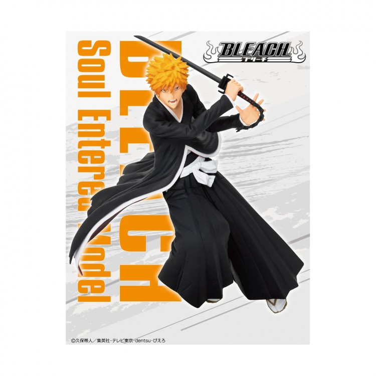 BLEACH  STATUETTE SOUL ENTERED MODEL ICHIGO KUROSAKI 13 CM