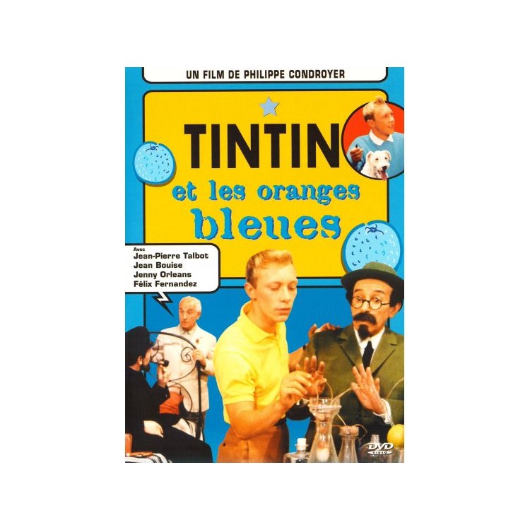 DVD TINTIN ET LES ORANGES BLEUES