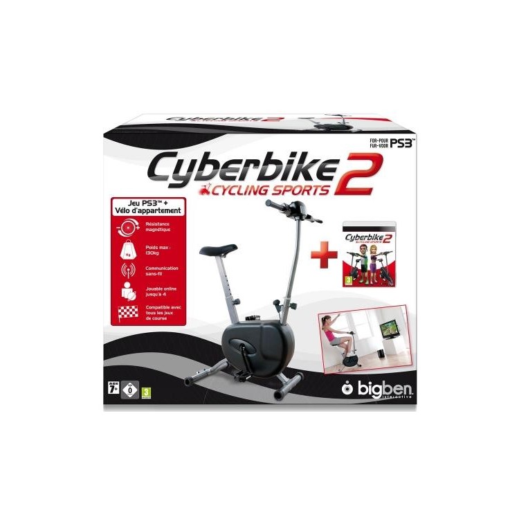 JEU PS3 CYBERBIKE 2 VELO  + JEU