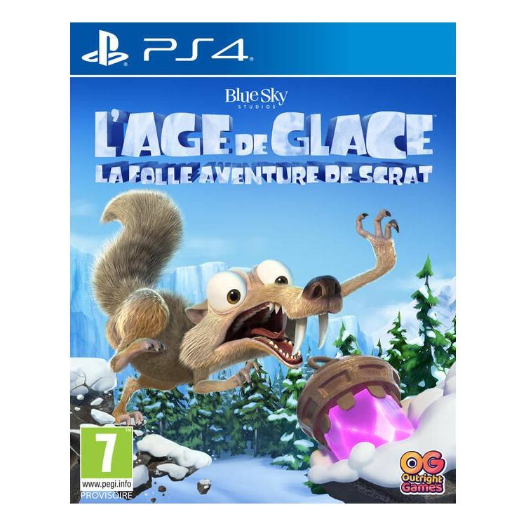 JEU PS4 L AGE DE GLACE LA FOLLE AVENTURE DE SCRAT