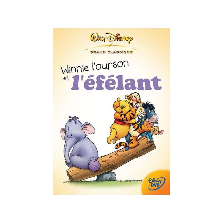 DVD WINNIE L OURSON ET L EFELANT