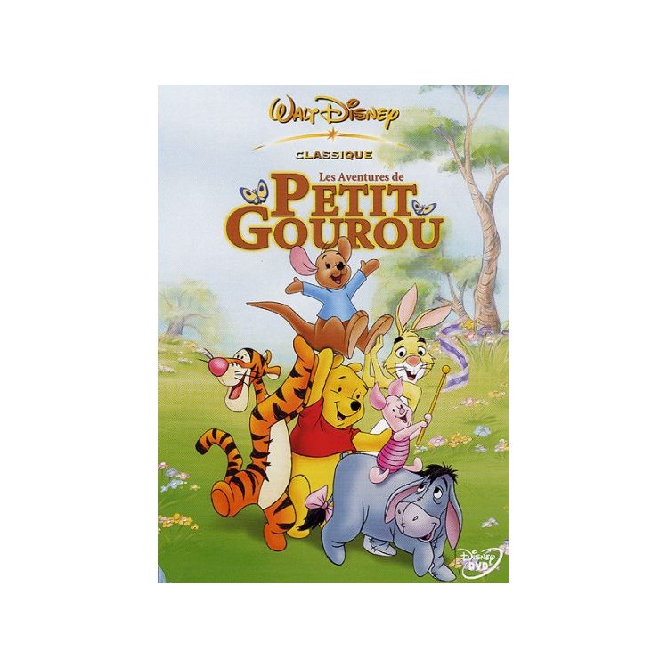 DVD WINNIE L OURSON LES AVENTURES DE PETIT GAROU