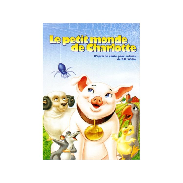 DVD LE PETIT MONDE DE CHARLOTTE