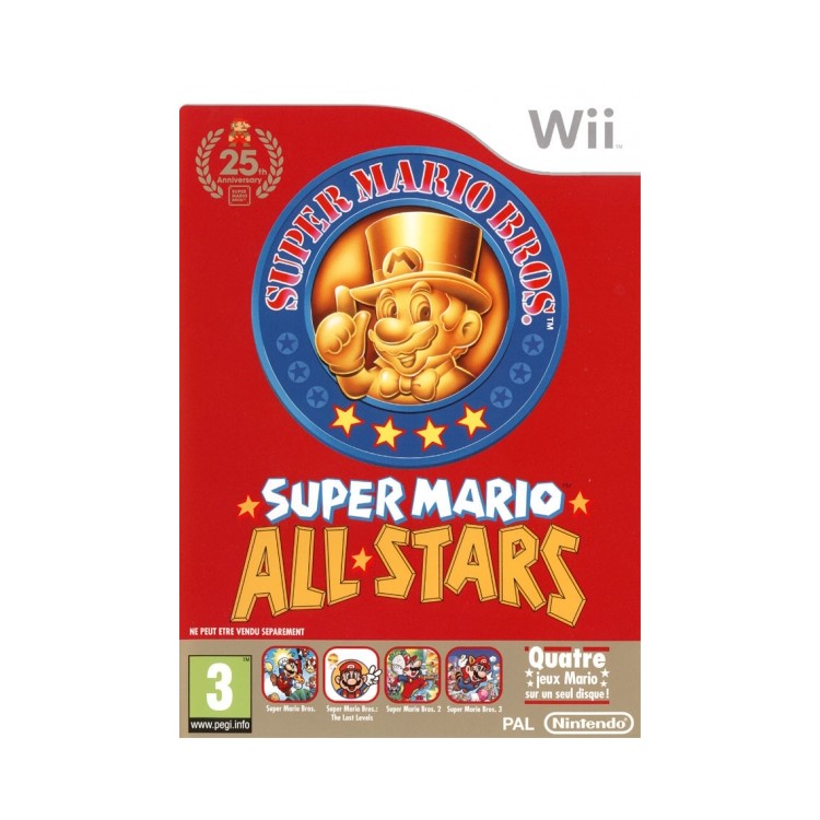 JEU WII SUPER MARIO ALL STARS