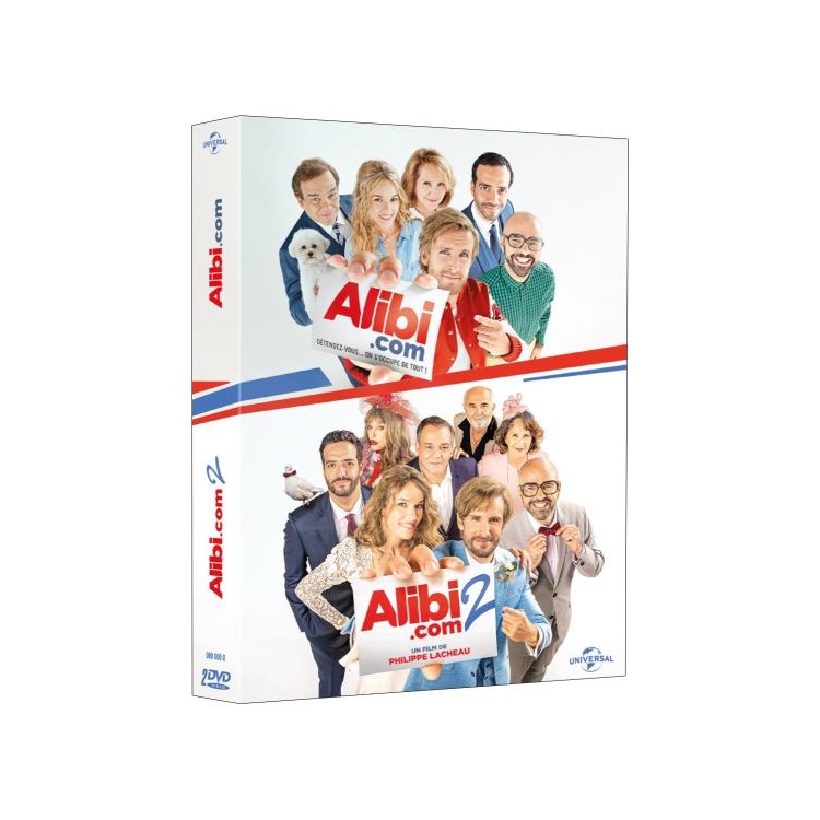 DVD COFFRET ALIBI 1 ET 2