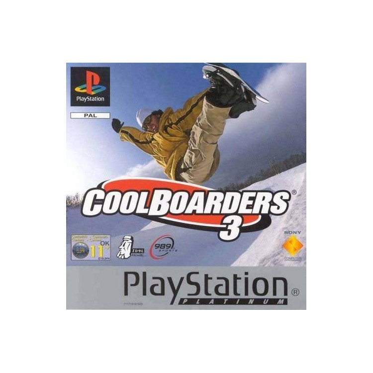 JEU PS1 COOLBOARDERS 3 PLATINUM COMPLET