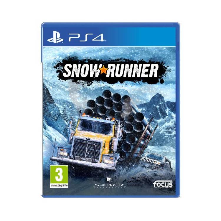 JEU PS4 SNOW RUNNER