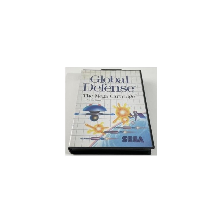 JEU MASTER SYSTEM GLOBAL DEFENSE SANS NOTICE