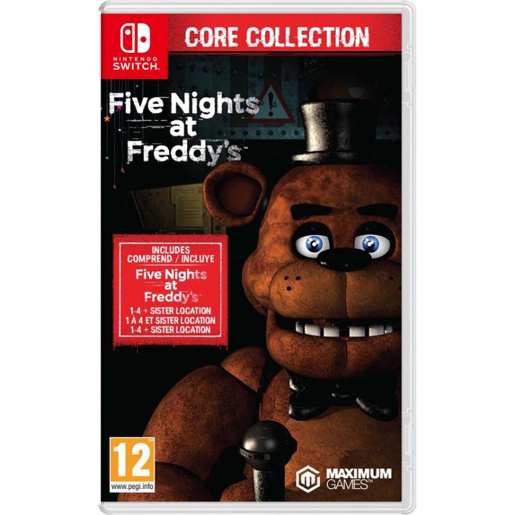 JEU SWITCH FIVE NIGHTS AT FREDDY S