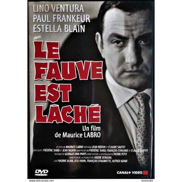 DVD LE FAUVE EST LACHE