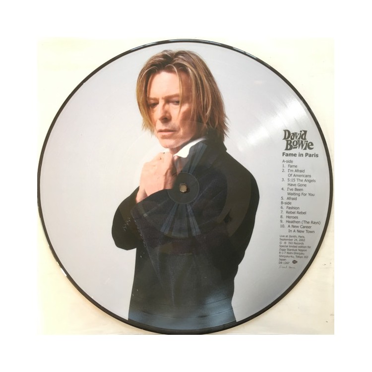 VINYL DAVID BOWIE FAME IN PARIS PICTURE DISC UNNOFICIAL