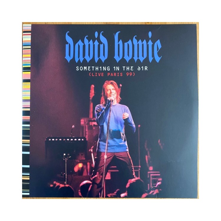 VINYL DAVID BOWIE SOMETHING IN THE AIR LIVE PARIS 99