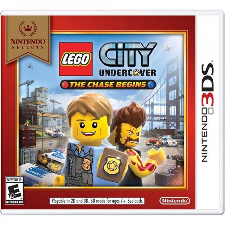 JEU 3DS LEGO CITY  UNDERCOVER - THE CHASE BEGINS - NINTENDO SELECTS