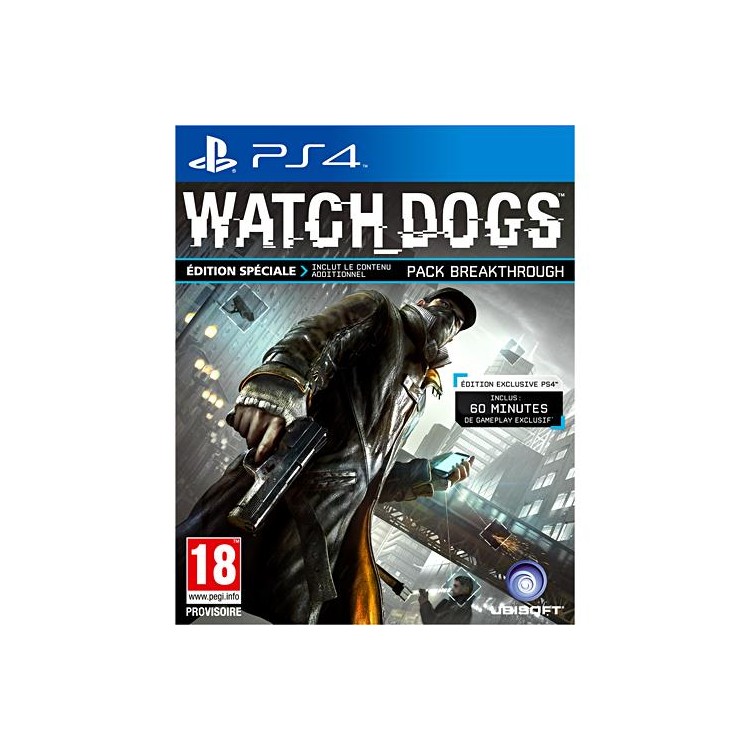 JEU PS4 WATCH DOGS