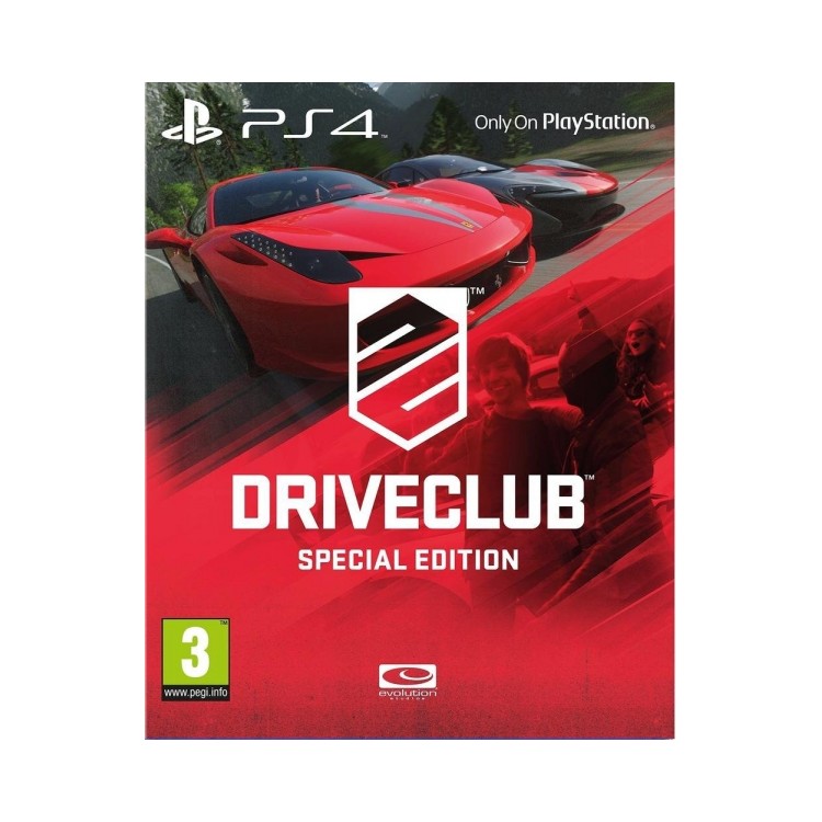 JEU PS4 DRIVECLUB