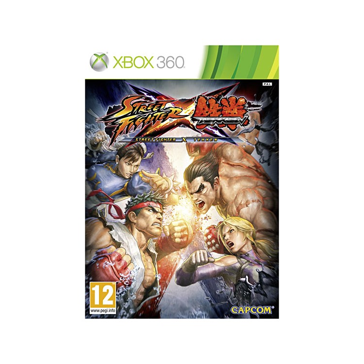 JEU XBOX 360 STREET FIGHTER X TEKKEN COMPLET