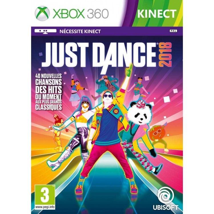 JEU XBOX 360 JUST DANCE 2018