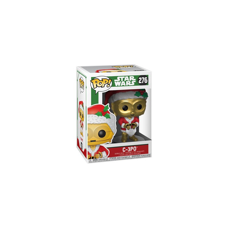 POP C3PO HOLIDAY SANTA