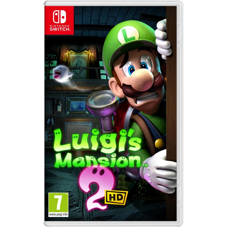 JEU SWITCH LUIGI MANSION 2 HD