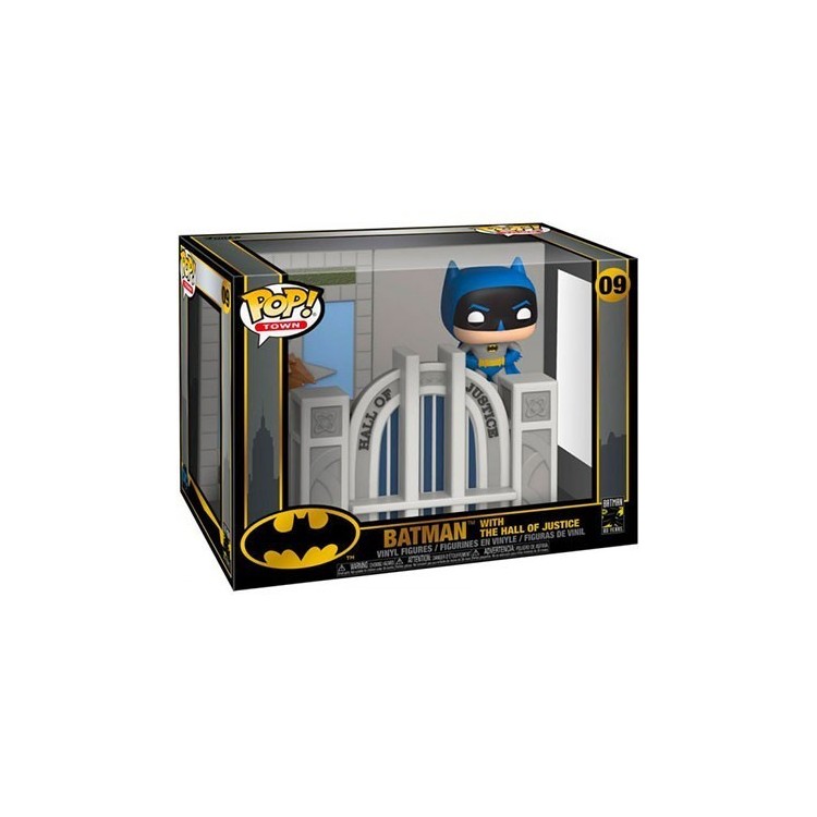 POP 09 BATMAN WITH THE HALL OF JUSTICE