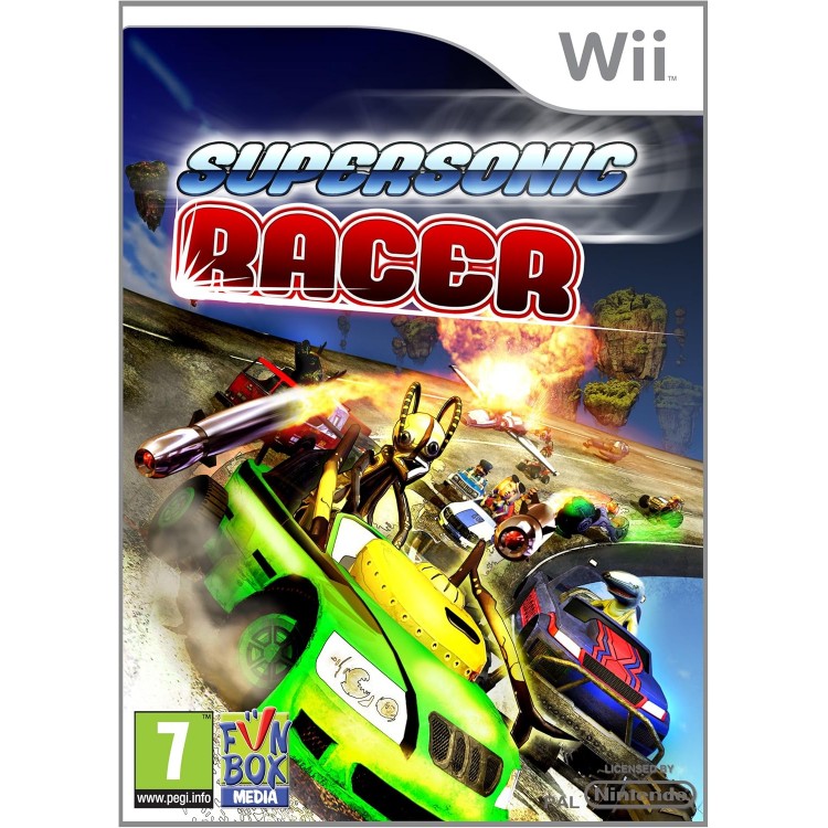 JEU WII SUPERSONIC RACER