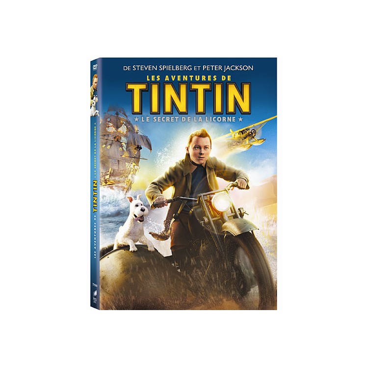 DVD TINTIN LE SECRET DE LA LICORNE