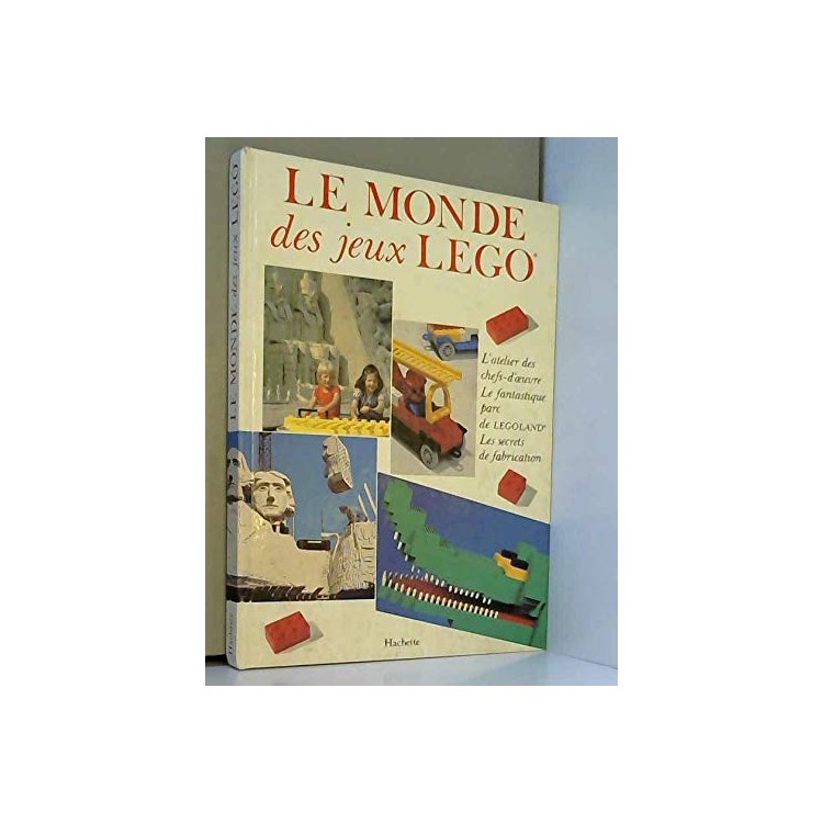 LIVRE LE MONDE DES JEUX LEGO