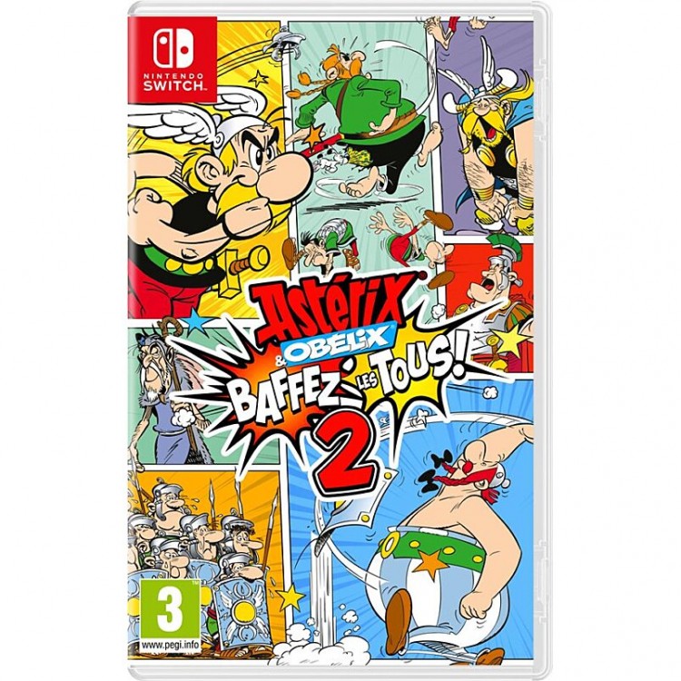 JEU SWITCH ASTERIX ET OBELIX BAFFEZ LES TOUS 2