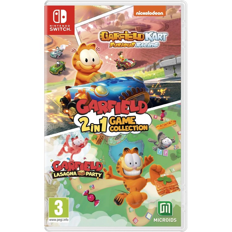 JEU SWITCH GARFIELD 2 IN 1 GAME COLLECTION