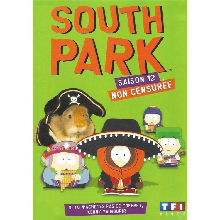 DVD SOUTH PARK SAISON 12 NON CENSUREE