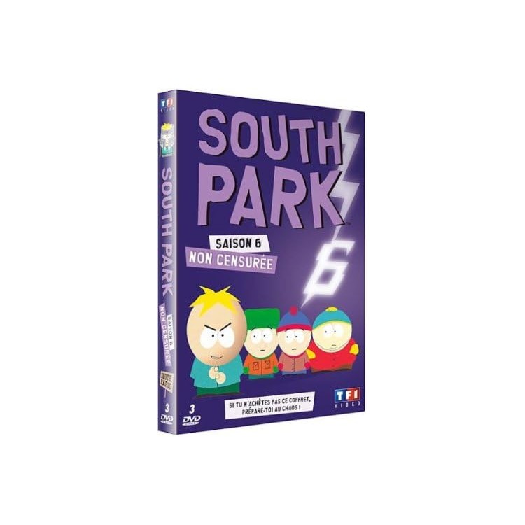 DVD SOUTH PARK SAISON 6 NON CENSUREE