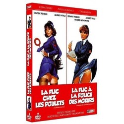 dvd La Flic à la police des moeurs + La flic chez les poulets