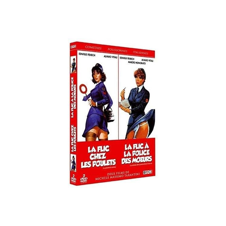 dvd La Flic à la police des moeurs + La flic chez les poulets