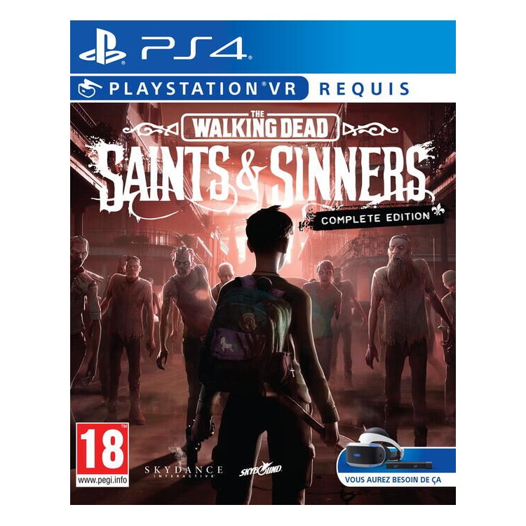 Jeu PS4 Walking Dead Saints and sinners