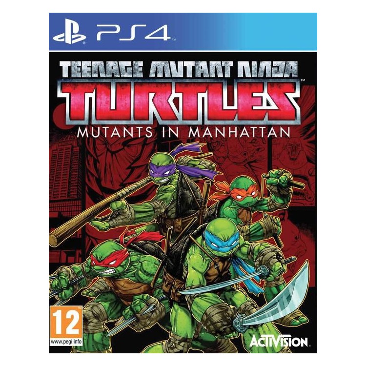 JEU PS4 TEENAGE MUTANT NINJA TURTLES: DES MUTANTS A MANHATTAN