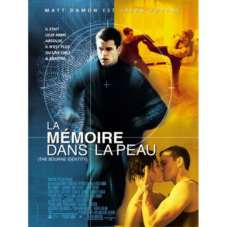 DVD LA MEMOIRE DANS LA PEAU