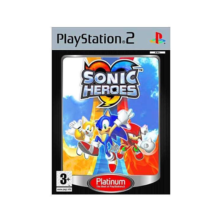 JEU PS2 SONIC HEROES PLATINUM