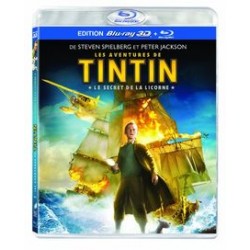 BLU RAY LES AVENTURES DE TINTIN - LE SECRET DE LA LICORNE