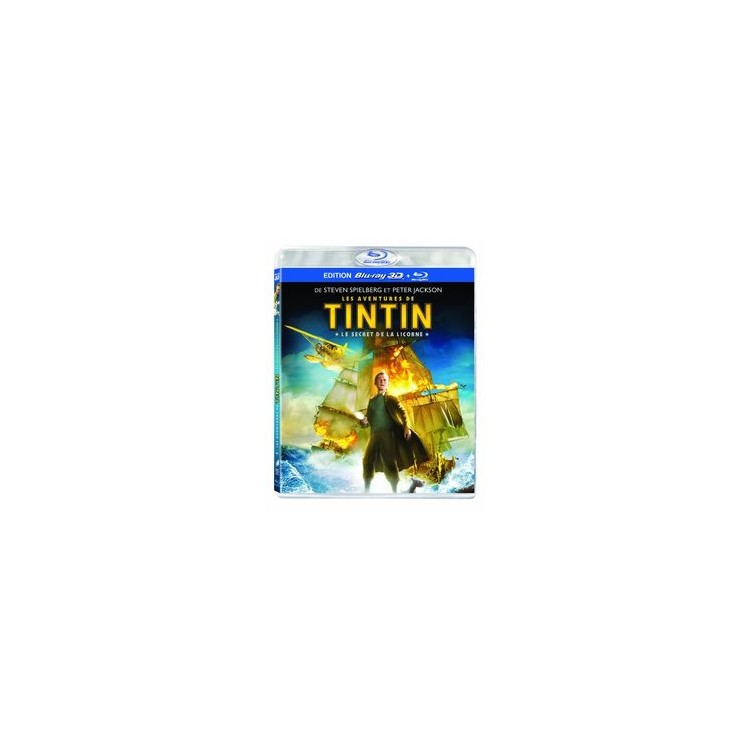 BLU RAY LES AVENTURES DE TINTIN - LE SECRET DE LA LICORNE