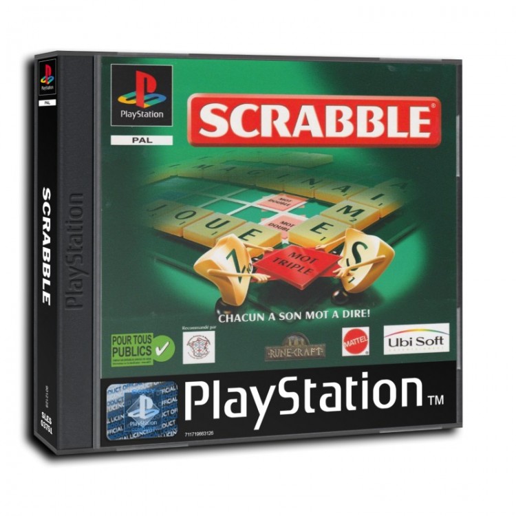 JEU PS1 SCRABBLE